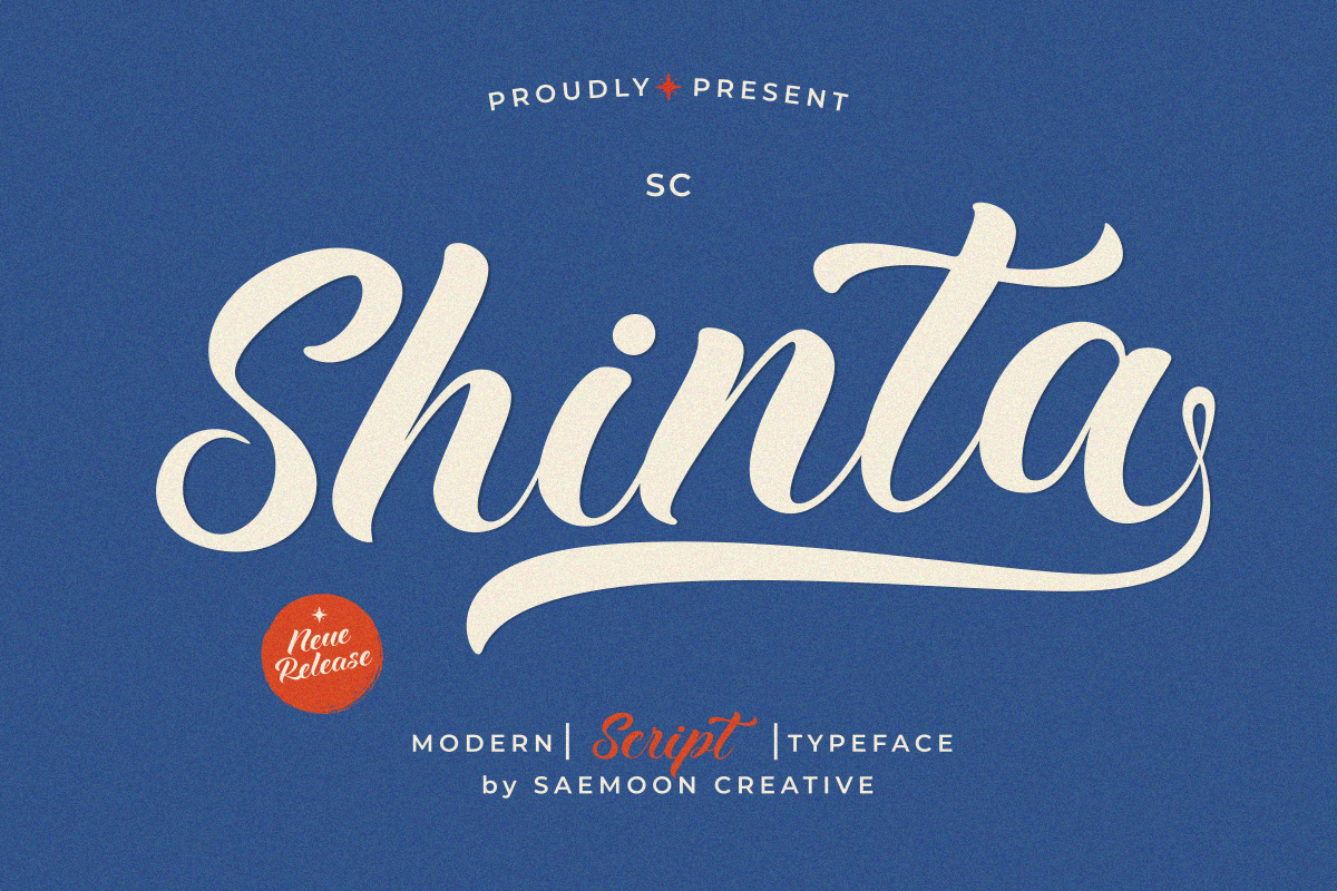 Sc Shinta, a Script Font by saemoon creative (Photo 16 of 16)