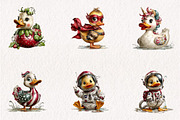 Rubber Duck Characters PNG Bundle, a Seasonal Illustration by CreationArt (Thumbnail 3 of 5)