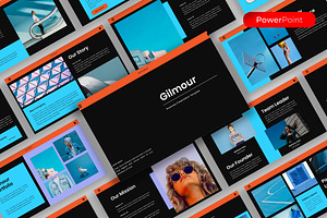 Gilmour – Business PowerPoint, a Presentation Template by kreatifreya
