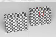 Large Cardboard Shopping Bag Mock-Up, a Packaging Mockup by MassDream (Thumbnail 9 of 9)