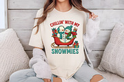 Vintage Christmas PNG, Snowman, a Graphic by Libby Wishes (Thumbnail 4 of 6)