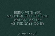 Kyoto Wedding Font Duo w/ Extras, a Serif Font by Jen Wagner Co (Thumbnail 8 of 9)