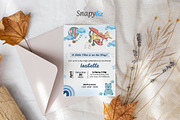 Blue Airplane Baby Shower Invitation, an Invitation Template by Snapybiz (Thumbnail 2 of 10)