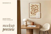 Scandi Interior | 24 Frame Mockups, a Household Mockup by Brandear Design (Thumbnail 3 of 11)