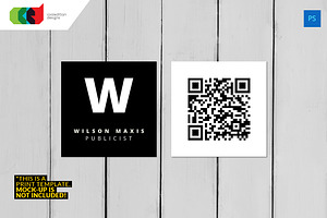 Square Minimal - Business Card 62