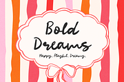 Absolutely Darling Bold Script Font, a Handwritten Font by Kaya Fonts (Thumbnail 20 of 40)