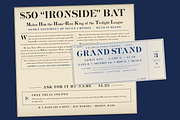 Boston Straight Roman – Display Font, a Serif Font by Lilithcollageart (Thumbnail 16 of 20)