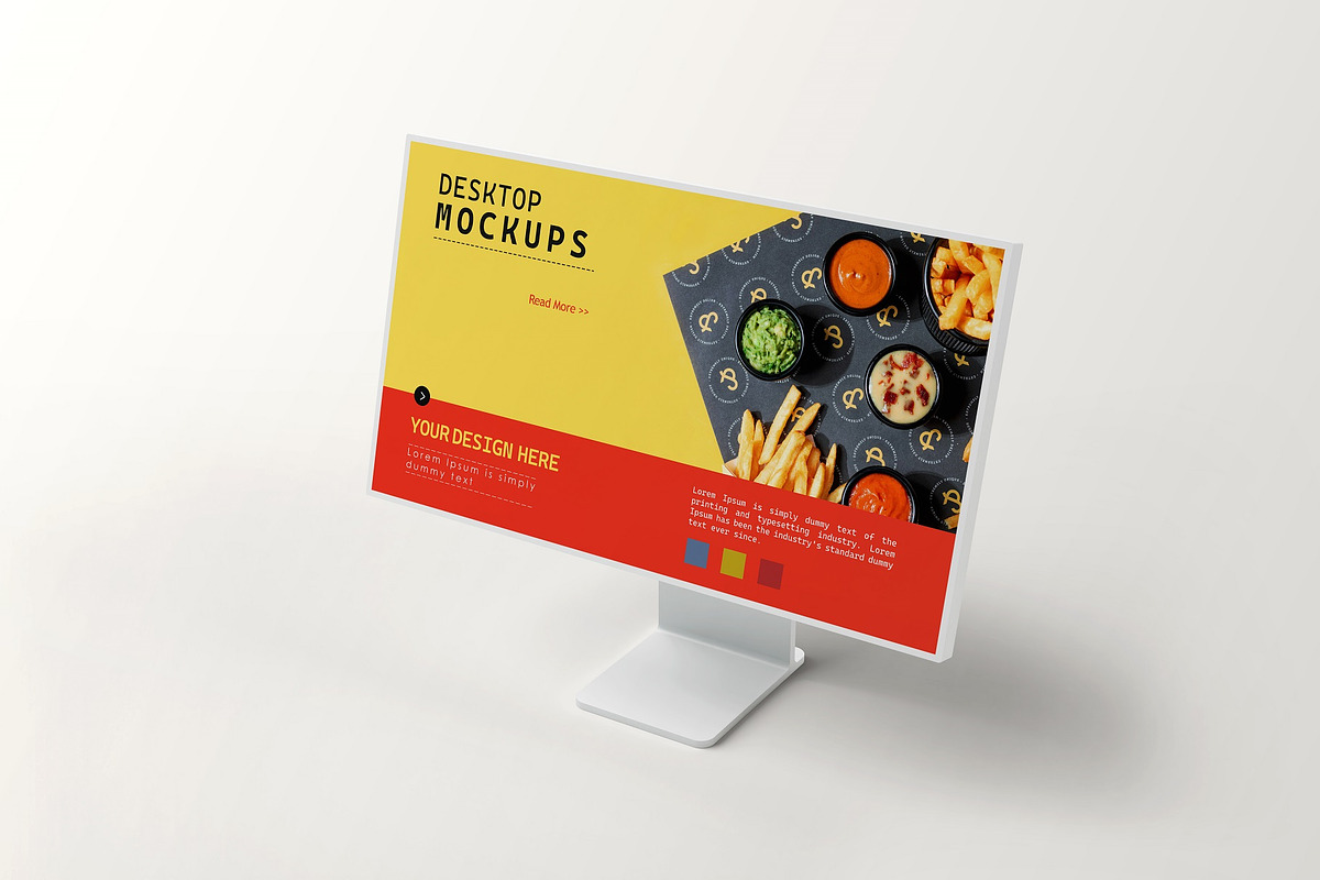 Multi Device Clay Mockup Set, a Print Template by Tahtagraphic (Photo 10 of 10)