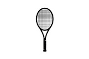 Tennis Racket Icon Silhouette Bundle, an Illustration by Designs_River (Thumbnail 32 of 51)