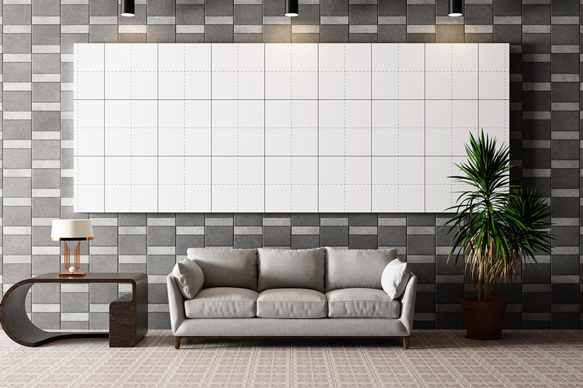 Indoor Billboard Mockup, an Advertising Mockup by Artlogs x Modaldesain (Photo 2 of 4)