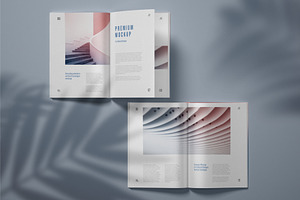 Vertical Catalog, Magazine Mockup