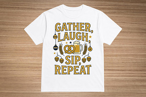 Oktoberfest Beer T-Shirt Design