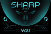 Sqeton - Mecha Stencil Display Font, a Sans Serif Font by Drizy (Thumbnail 4 of 9)