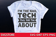 Nail Tech SVG Bundle, a Sport Illustration by Designvipe (Thumbnail 3 of 4)
