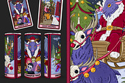 Creepmas Tarot, Creepy Christmas, an Illustration by SecondOfJuly (Thumbnail 4 of 4)
