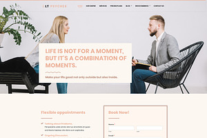 LT Psychex Onepage WordPress