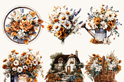 Countryside Spring Clipart Bundle, an Object Illustration by Design Scotch (Thumbnail 6 of 8)