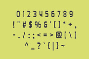 Trainway - Condensed Display Font, a Handwritten Font by Pikgura (Thumbnail 3 of 5)