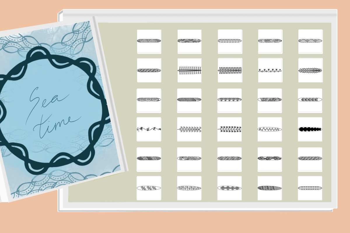 Boho chic design brushes Early bird, a Brush Add-On by Big Bundles Shop (Photo 30 of 36)
