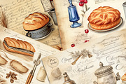 Granny's Antique Kitchen Recipes, a Graphic by Fun Digital (Thumbnail 4 of 6)