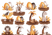Cute dinosaur - kids collection, an Animal Illustration by Linerisyart (Thumbnail 3 of 15)