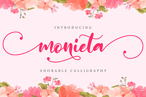 Monieta - Adorable Calligraphy