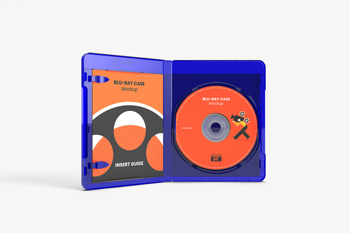 Blu-Ray / DVD Case Mockup - 10 views, a Packaging Mockup by Illusiongraphic (Photo 10 of 20)