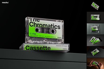 Cassette Mockup Set