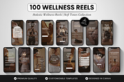 Wellness Instagram Reels Templates, a Social Media Template by DigiPax (Thumbnail 1 of 11)