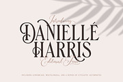 Danielle Harris - Editorial Font, a Sans Serif Font by Letterhend Studio (Thumbnail 1 of 10)