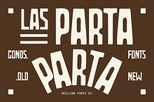 SFC LAS PARTA - Tall Display Font