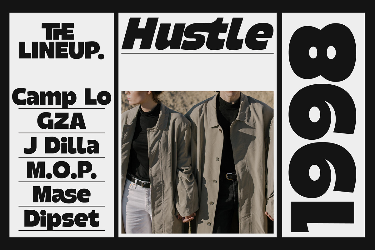 Montra - Bold Sans Display Font, a Sans Serif Font by Surplus Type Co (Photo 3 of 9)