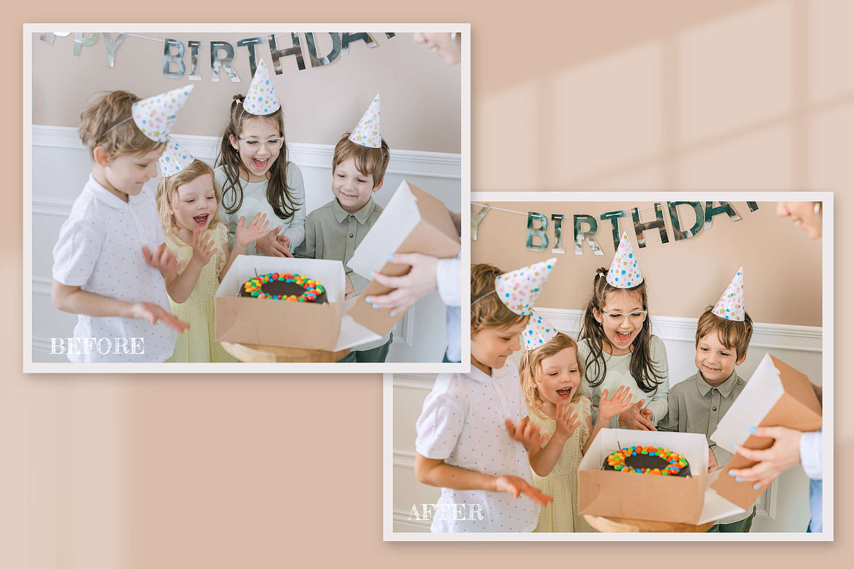 Birthday Photoshop Actions Lightroom, an Action Add-On by 3Motional (Photo 9 of 16)
