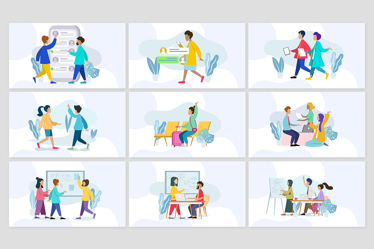 Business Illustration Powerpoint, a Presentation Template by Fitra Noor (Photo 2 of 4)