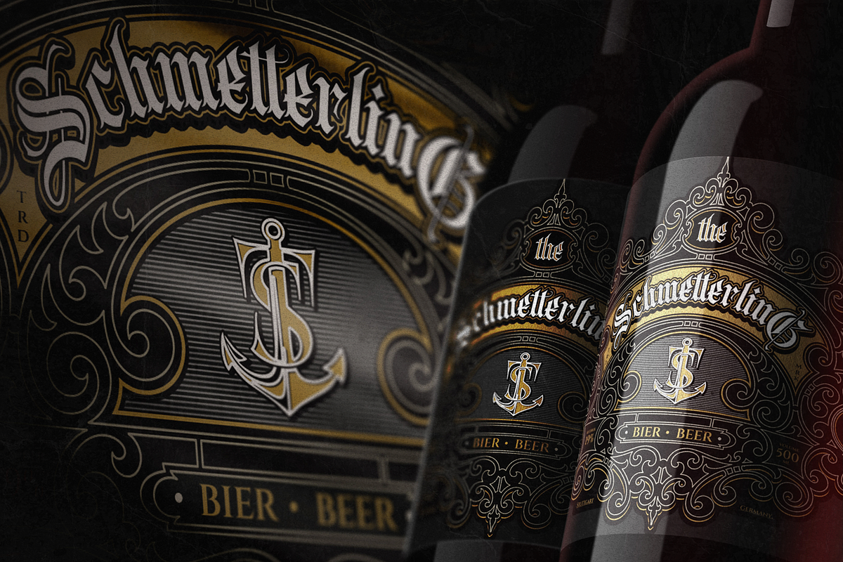 Antraxen for Tattoo & Liquor Brand, a Blackletter Font by ilhamtaro (Photo 3 of 10)