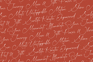 Sunlite Kinetic Stylish Calligraphy