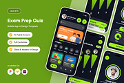 Examia – Smart Study Quiz UI Kit, an App Template by productype1 (Thumbnail 1 of 5)