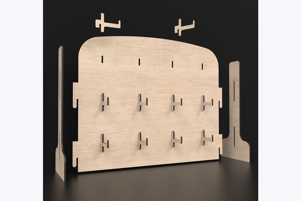 Donut Display Stand Laser Cut Files, an Object Graphic by ThemeXDigital (Photo 7 of 7)
