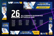 26 Web Banners for Google Ads, a Templates & Theme by Better Be a Designer (Thumbnail 2 of 6)