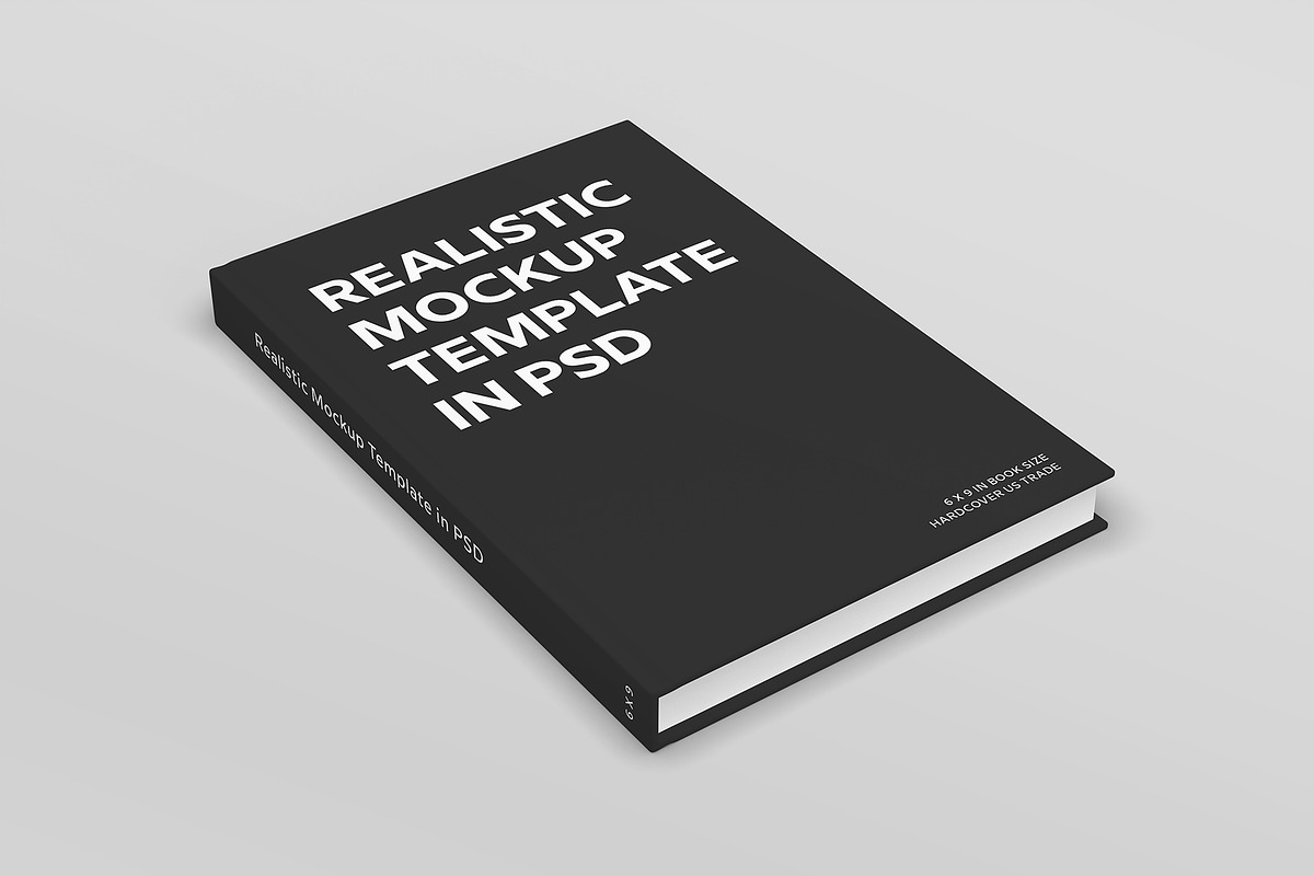Hardcover Book Mockup, a Books & Magazine Mockup by Petr Stránský (Photo 3 of 8)