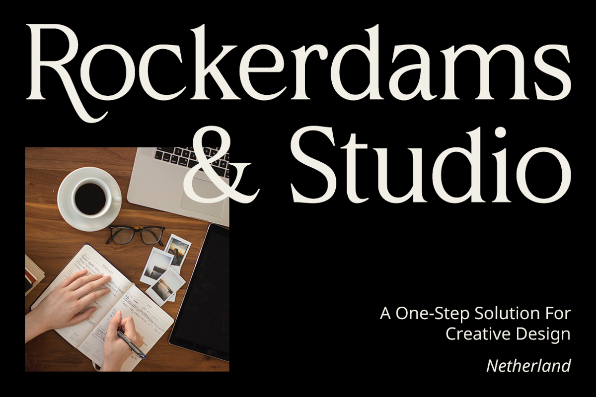 Hillcrest - Display Serif Font, a Serif Font by RockboyStd (Photo 6 of 12)