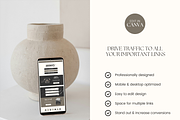 Canva Link in Bio Template, a Landing Page Template by Branding Babe Co. (Thumbnail 2 of 5)