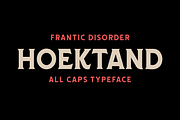 Hoektand Typeface, a Serif Font by Frantic Disorder (Thumbnail 1 of 6)