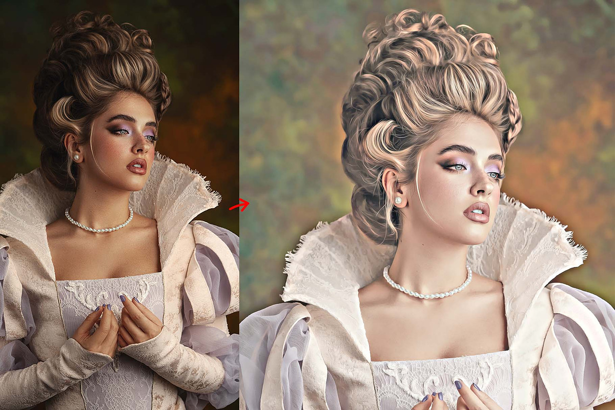 HDR Oil Paint Photoshop Action, an Action Add-On by MRI STUDIO (Photo 5 of 10)