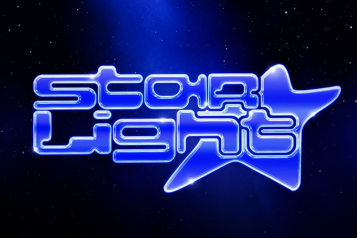 Y2K Chrome Photoshop Text Effects, a Layer Style Add-On by Sixtysix Labs (Photo 8 of 11)