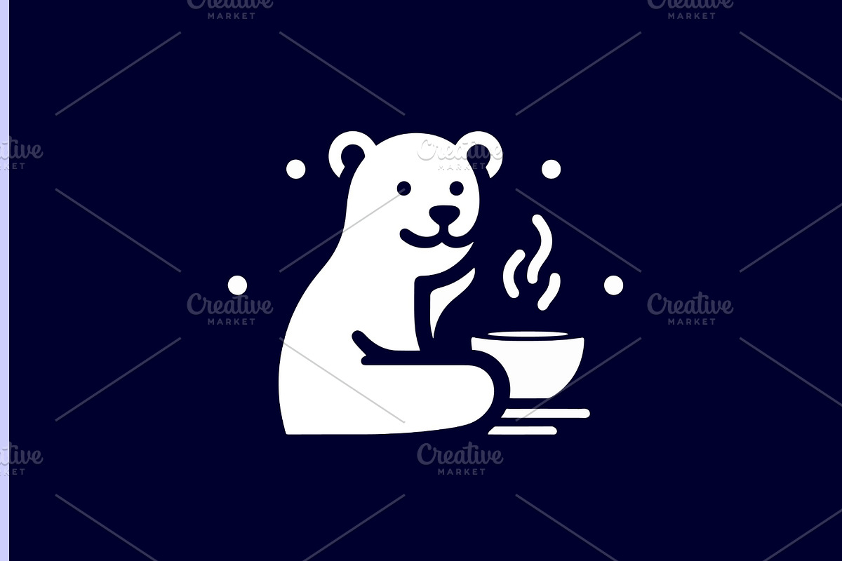 MINIMILASIT BEAR LOGO, a Branding & Logo Template by Zr, PROJECT