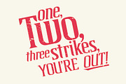 Killebrew Single | Athletic Typeface, a Blackletter Font by StudioWorks (Thumbnail 4 of 6)