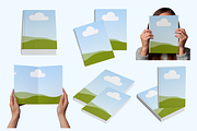 Canva Editable Book Mockup Templates, a Design Template by Snapybiz (Thumbnail 6 of 10)