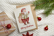 Christmas Cards - Printable PDFs, a Card Template by DePaulaArtt Studio (Thumbnail 7 of 9)