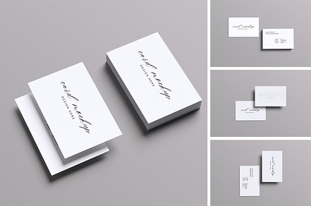 Business Card Mockups, an Advertising Mockup by swsi-studio